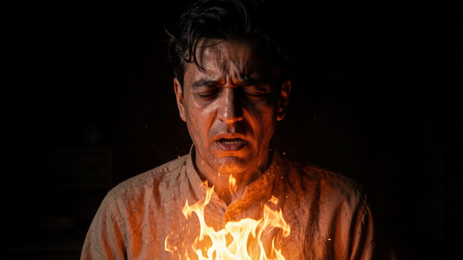 After: What Burning From Inside Looks Like at a Desk image for gopi krishnas kundalini almost destroyed him