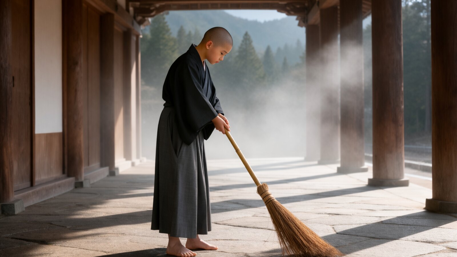 After: Sweeping as scripture image for zen buddhism why your search for awakening is a trap